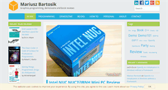 Desktop Screenshot of mariuszbartosik.com